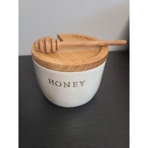 Hearth & Hand Magnolia Ceramic Honey Canister Pot